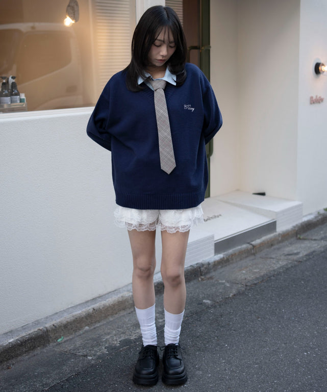 ネイビー　モデル：159cm F着用