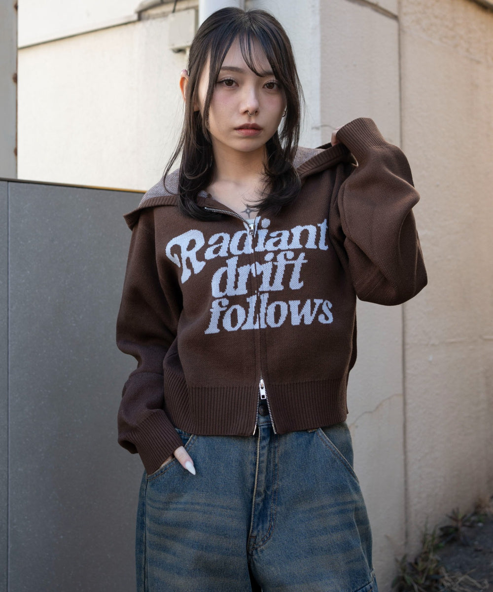 ブラウン　モデル：159cm F着用