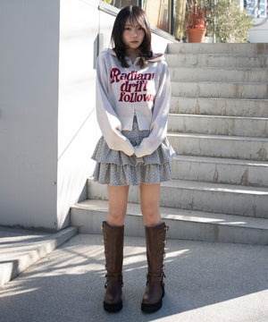 ホワイトアイボリー　モデル：159cm F着用