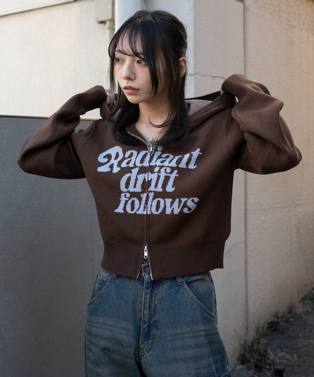 ブラウン　モデル：159cm F着用