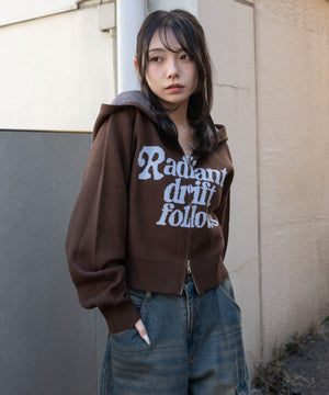 ブラウン　モデル：159cm F着用