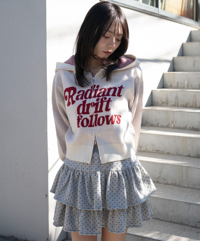 ホワイトアイボリー　モデル：159cm F着用