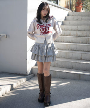 ホワイトアイボリー　モデル：159cm F着用