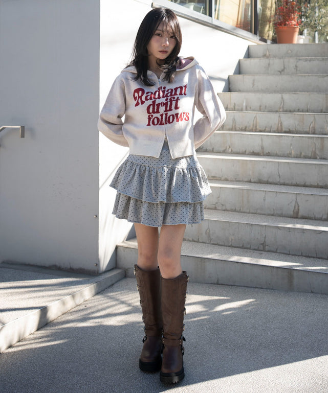 ホワイトアイボリー　モデル：159cm F着用