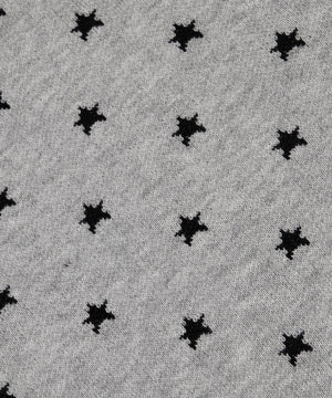 総柄ジャガードニットZIPパーカー