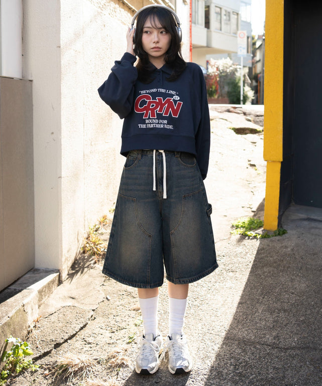 ネイビー　モデル：159cm F着用