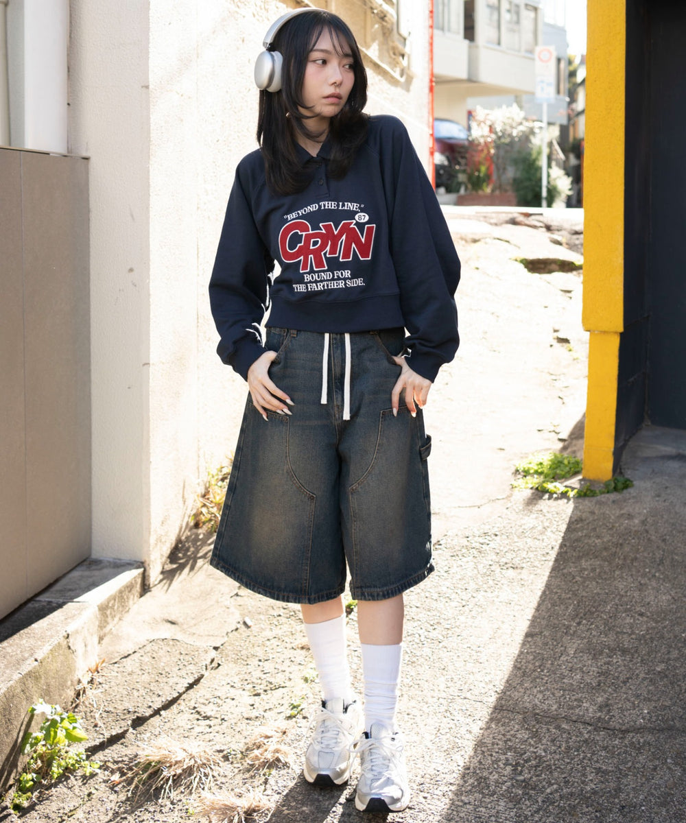 ネイビー　モデル：159cm F着用