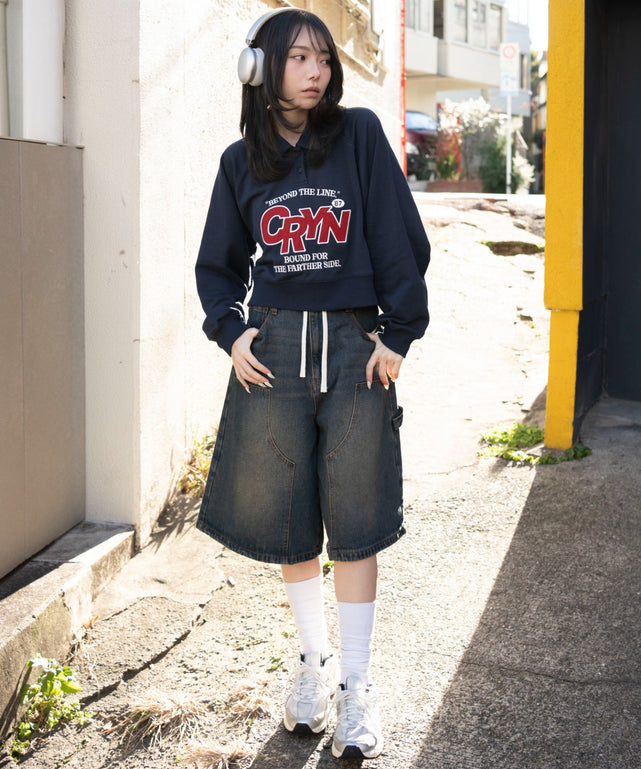 ネイビー　モデル：159cm F着用