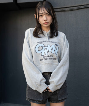 杢グレー　モデル：159cm F着用