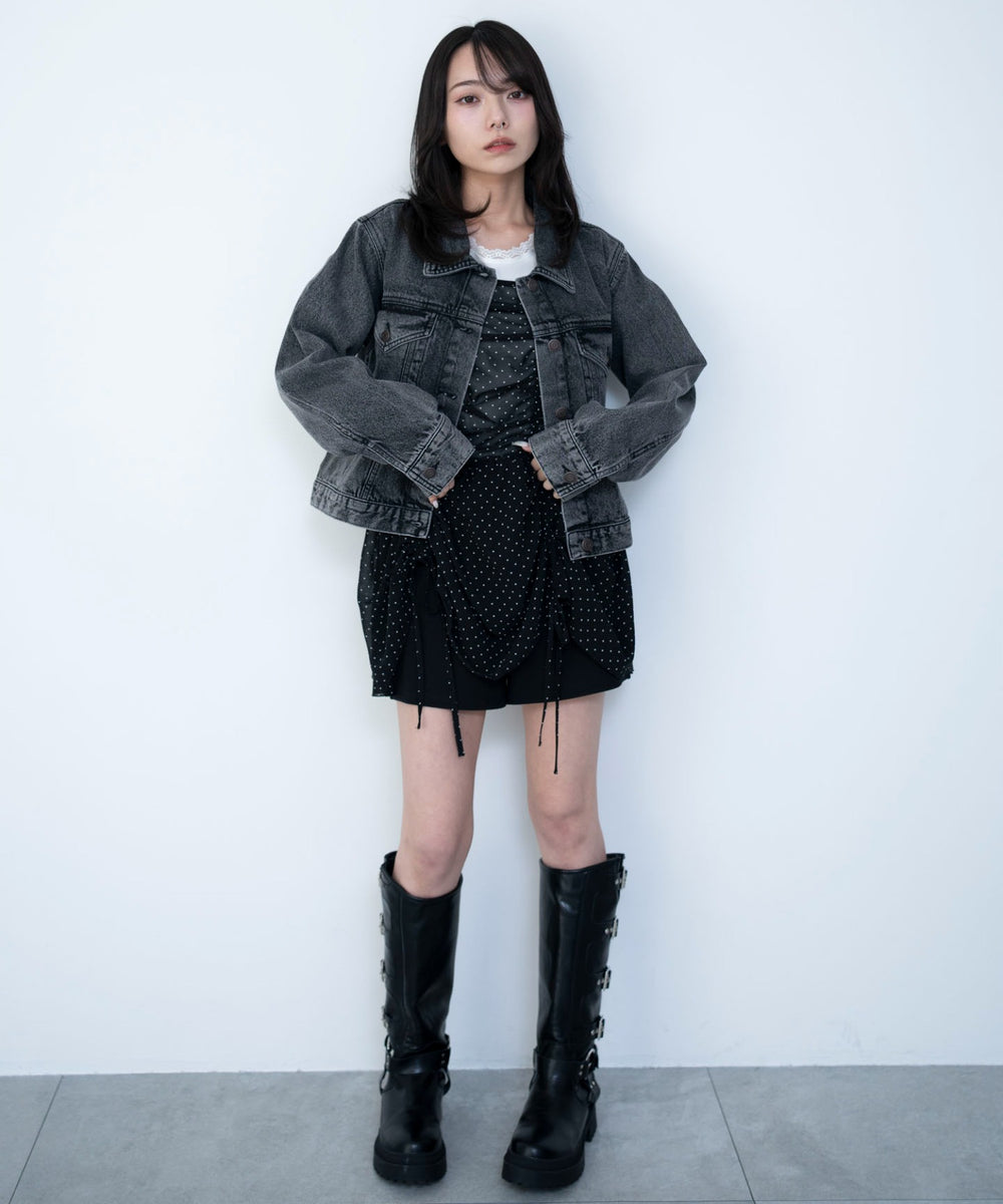 柄１　モデル：159cm F着用