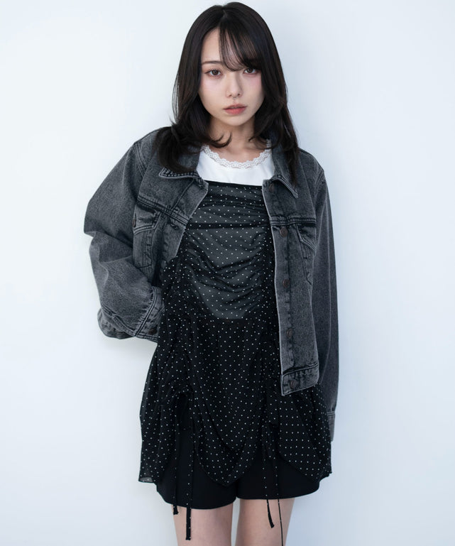 柄１　モデル：159cm F着用