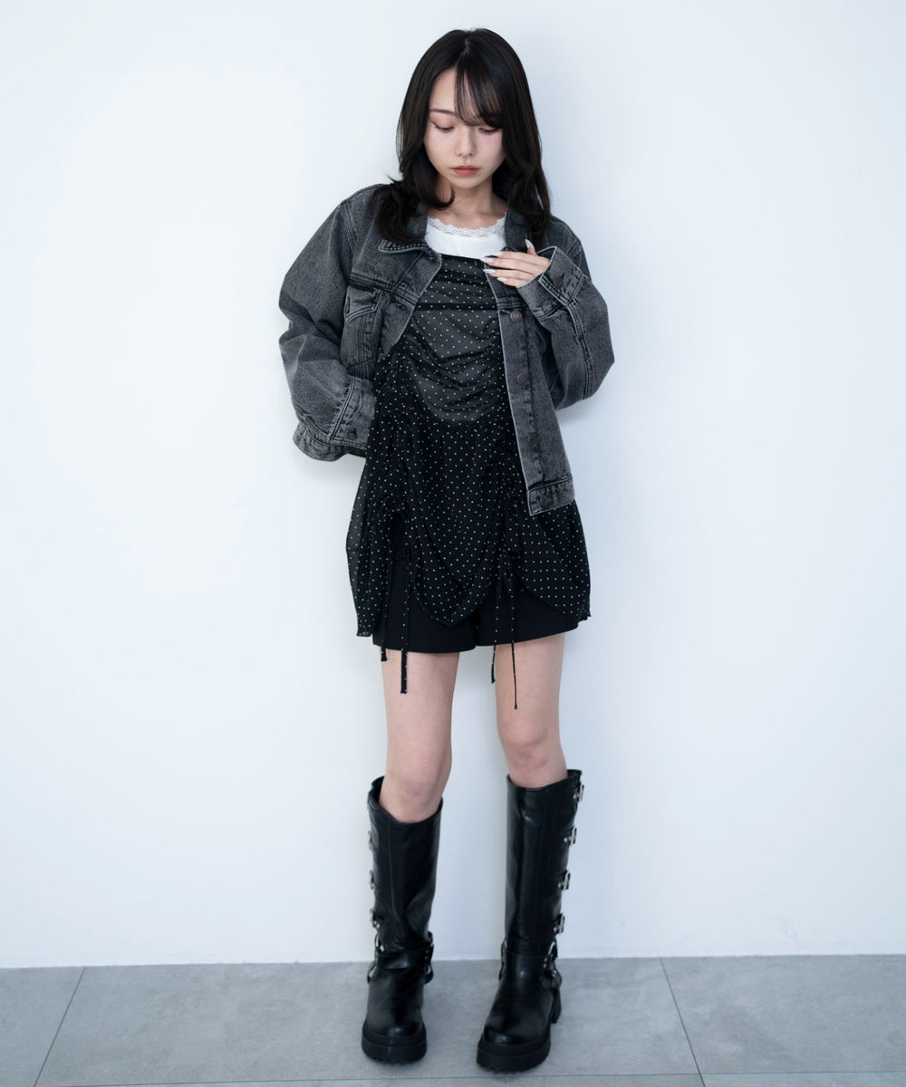 柄１　モデル：159cm F着用