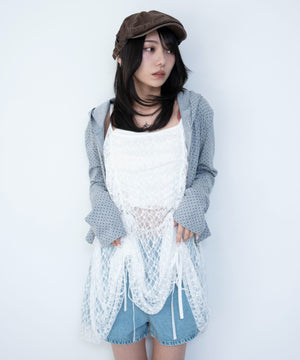 ホワイト　モデル：159cm F着用