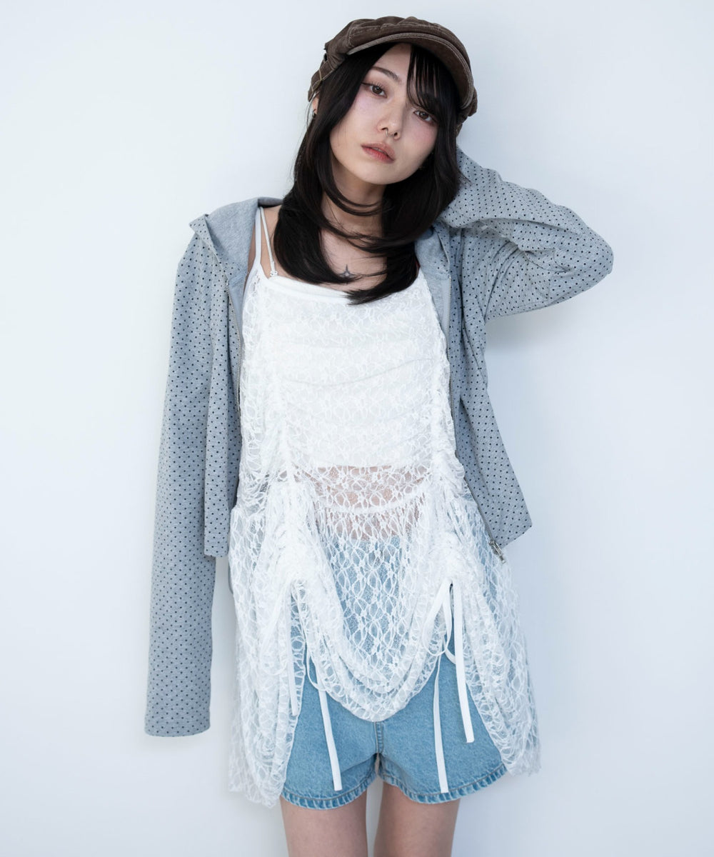 ホワイト　モデル：159cm F着用