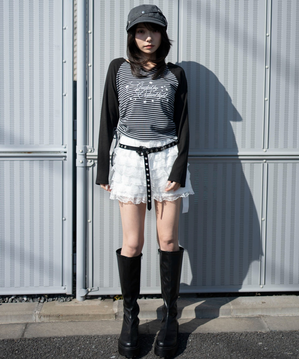 ブラックボーダー　モデル：159cm F着用