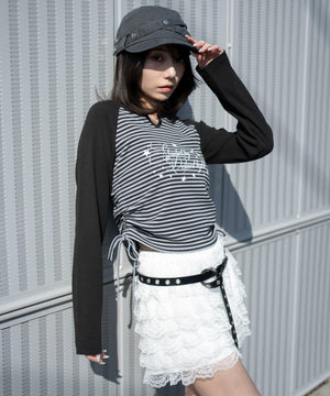 ブラックボーダー　モデル：159cm F着用