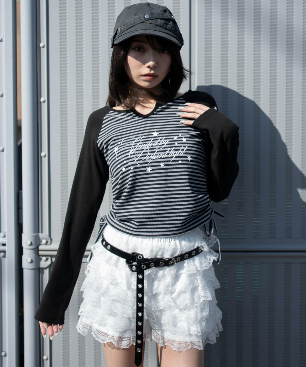 ブラックボーダー　モデル：159cm F着用