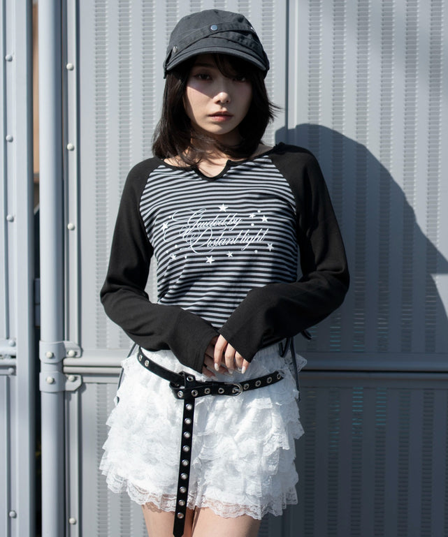 ブラックボーダー　モデル：159cm F着用