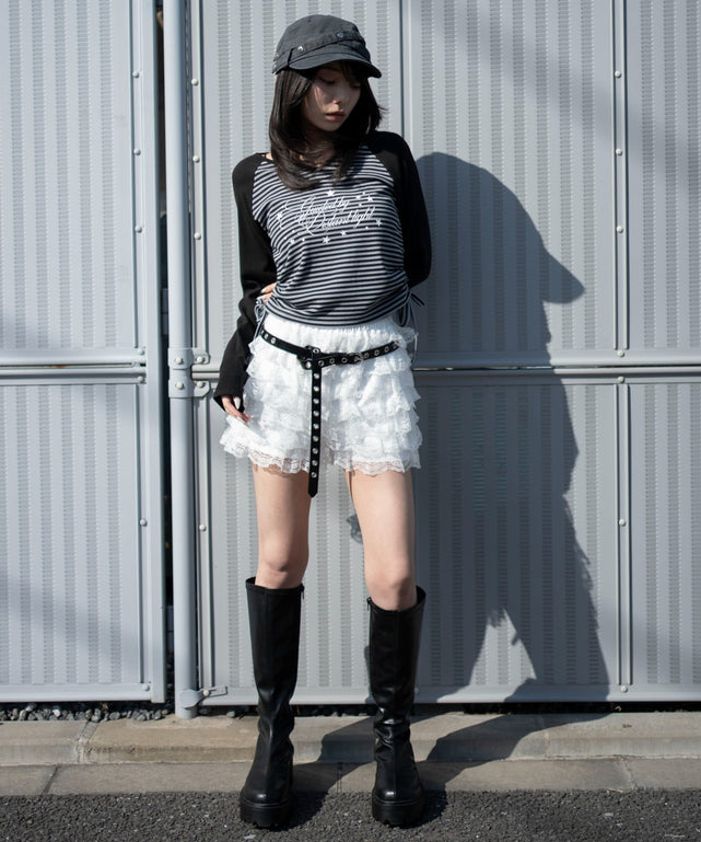 ブラックボーダー　モデル：159cm F着用