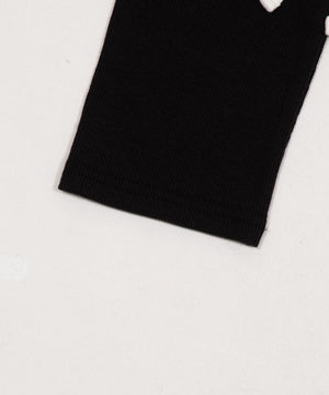 サイドドロストキーネックロンT