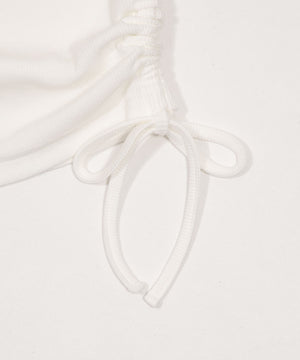 サイドドロストキーネックロンT