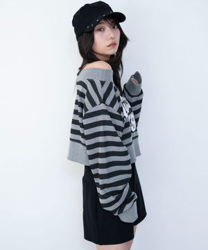 柄１　モデル：159cm F着用