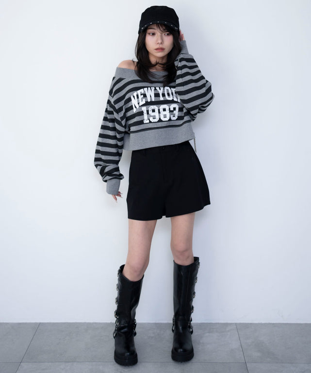 柄１　モデル：159cm F着用