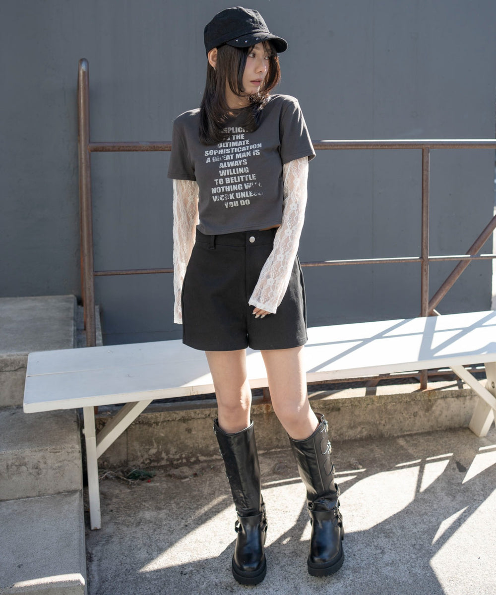 ブラック　モデル：159cm F着用