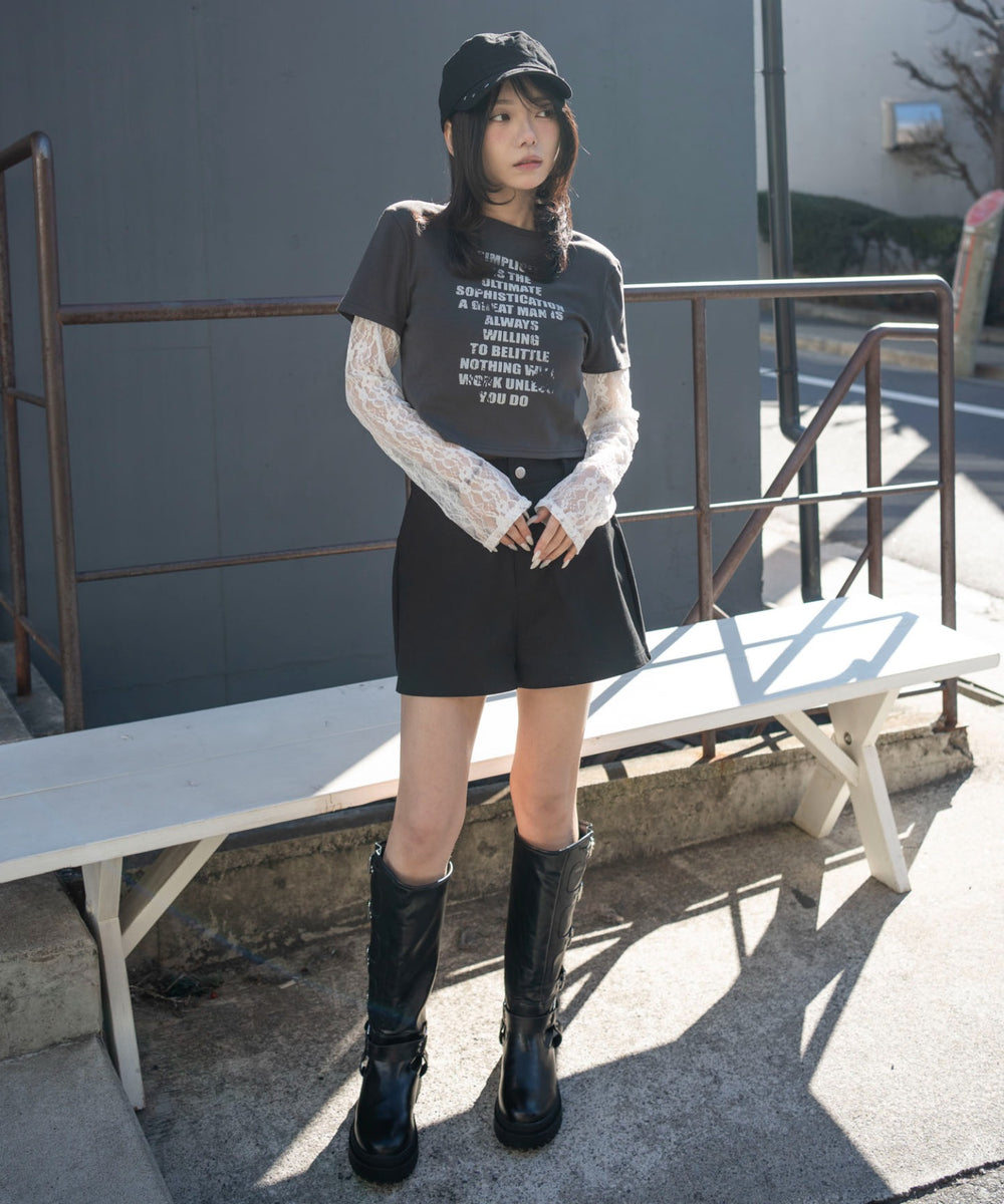 ブラック　モデル：159cm F着用