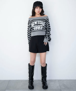 ブラック　モデル：159cm F着用