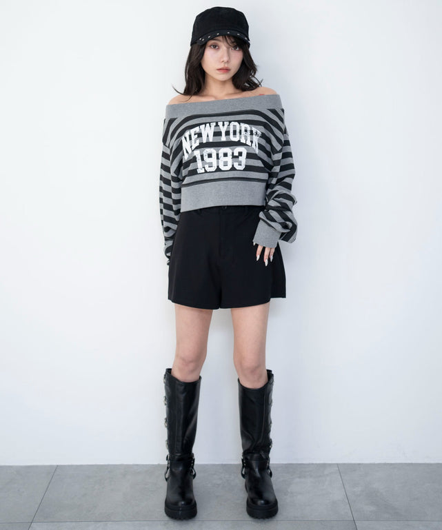 ブラック　モデル：159cm F着用