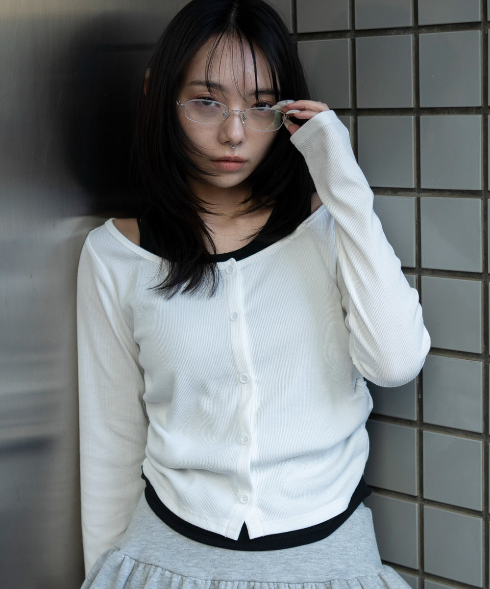 ホワイト モデル：159cm F着用