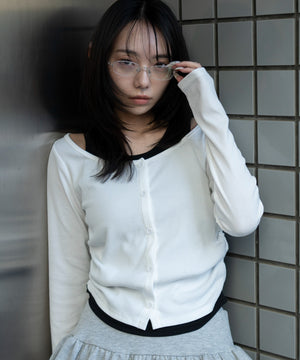 ホワイト モデル：159cm F着用