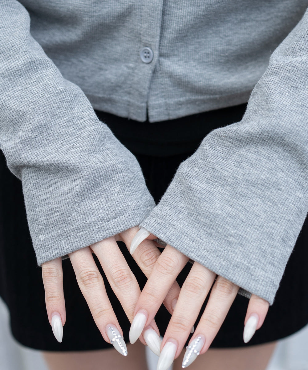 カーデドッキングレイヤードロンT