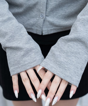 カーデドッキングレイヤードロンT