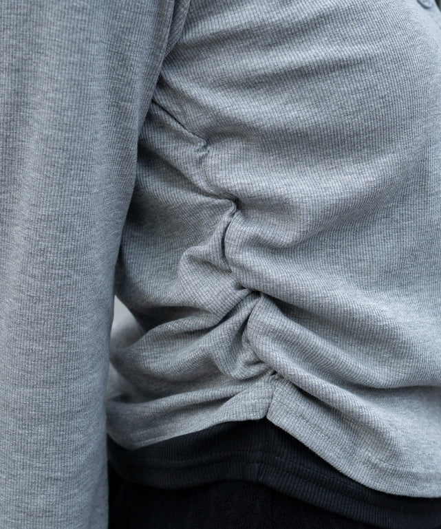 カーデドッキングレイヤードロンT