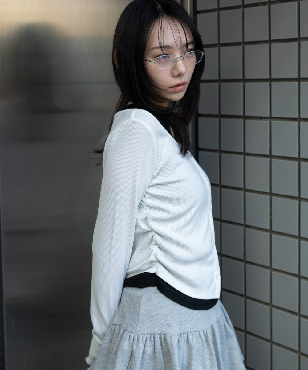 ホワイト モデル：159cm F着用