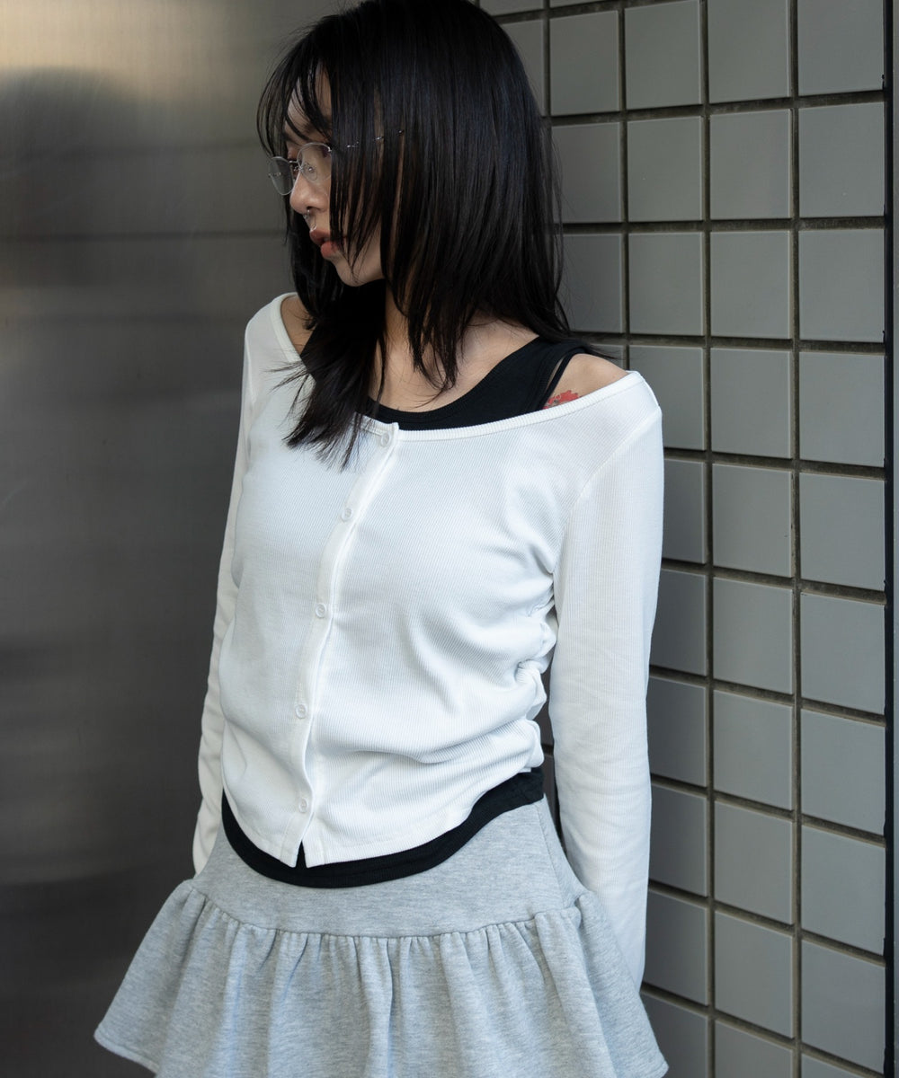 ホワイト モデル：159cm F着用