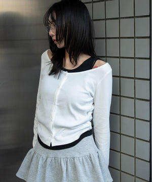 ホワイト モデル：159cm F着用