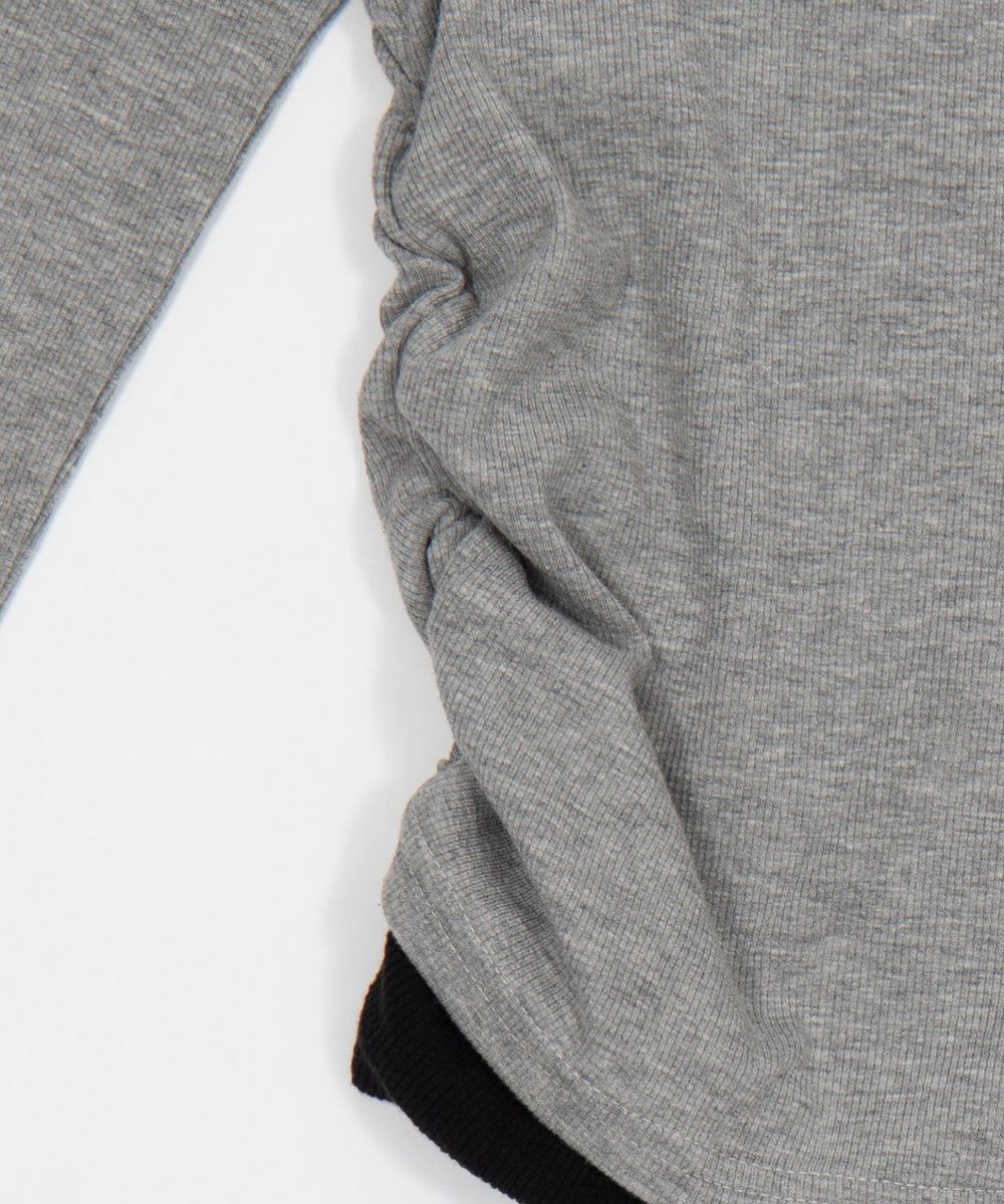 カーデドッキングレイヤードロンT