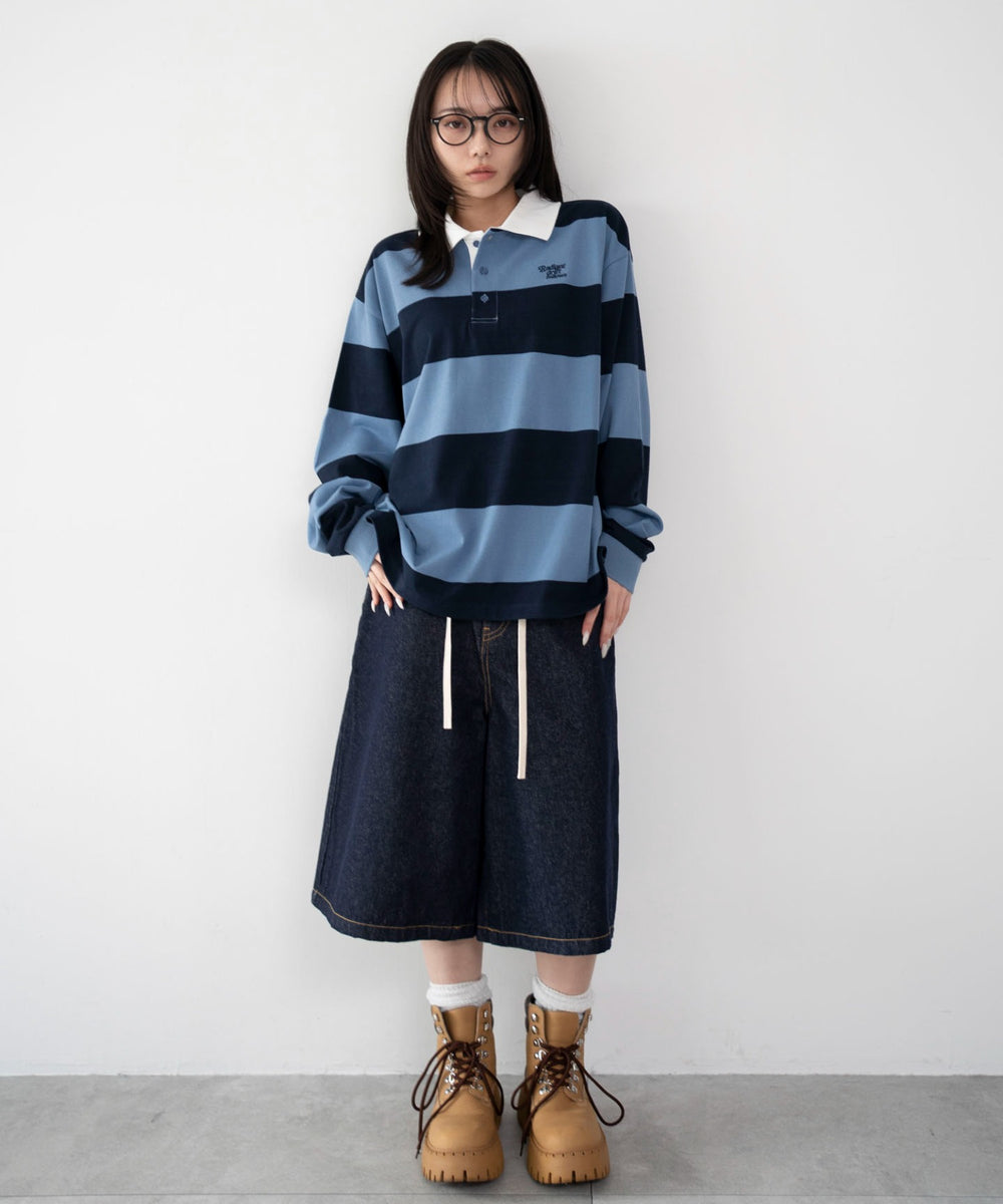 ブルー　モデル：159cm F着用