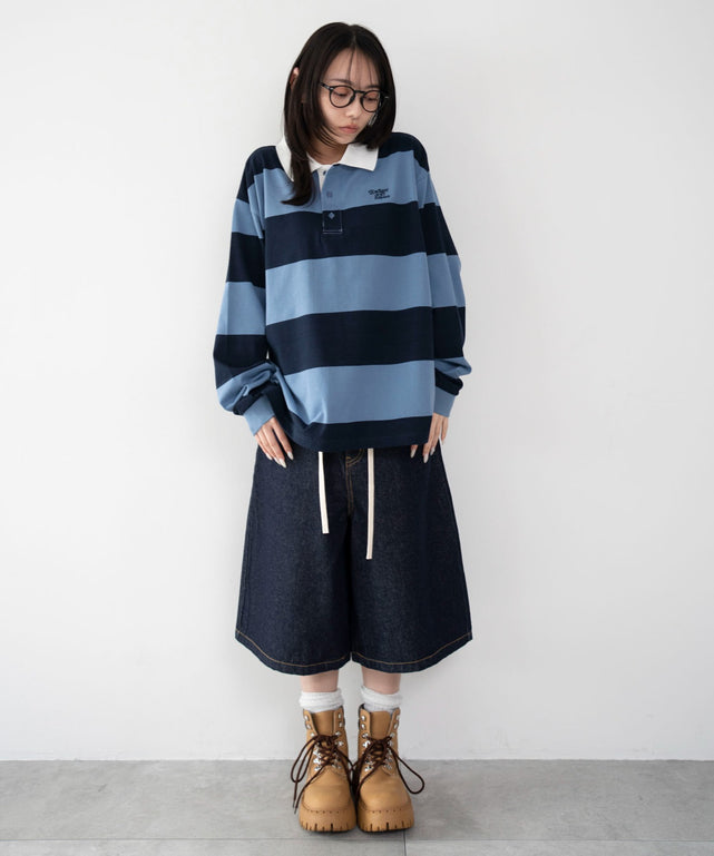 ブルー　モデル：159cm F着用