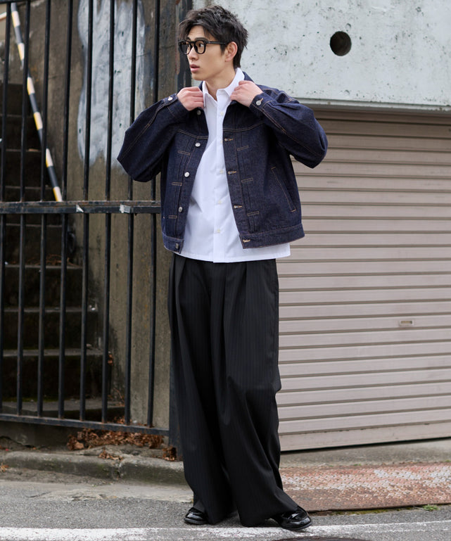 デニムインディゴ モデル：181cm L着用