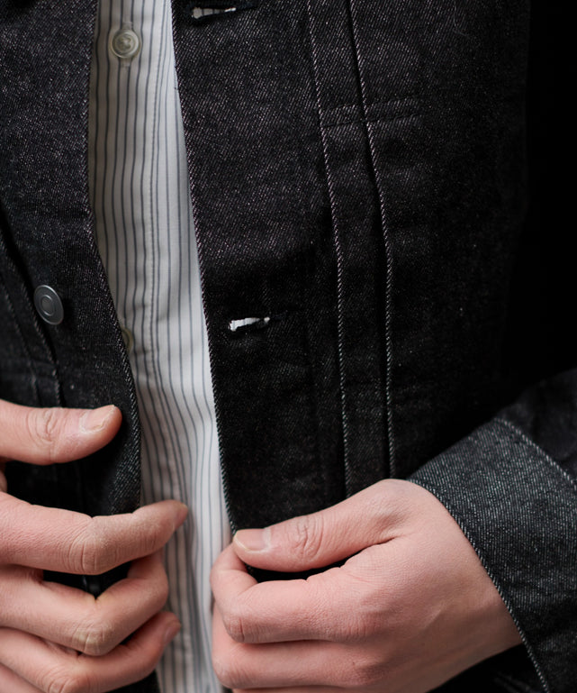 リジットデニムジャケット