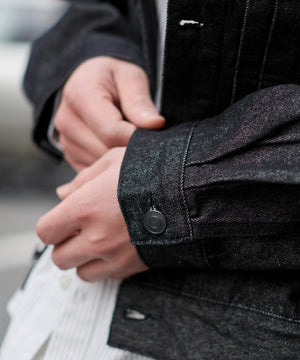 リジットデニムジャケット