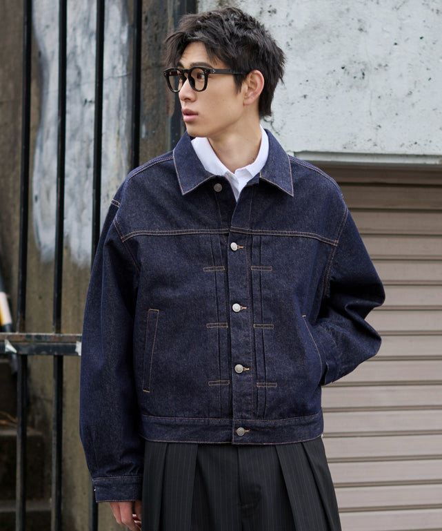 デニムインディゴ モデル：181cm L着用