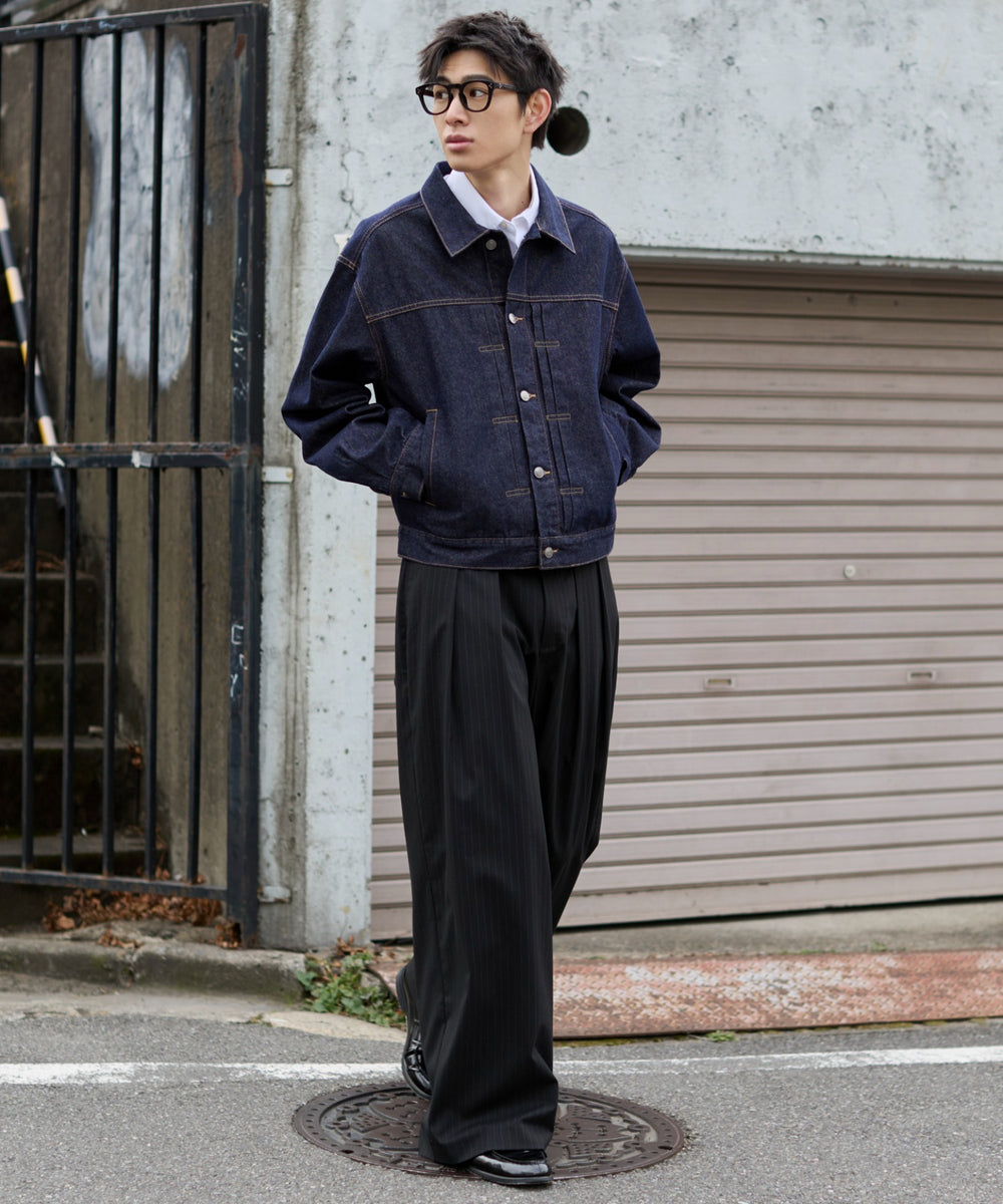 デニムインディゴ モデル：181cm L着用