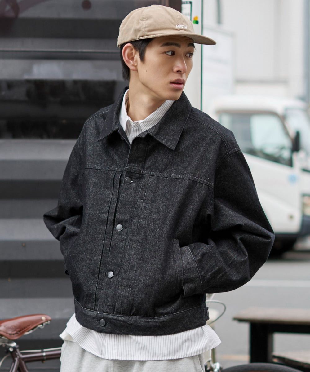 デニムブラック モデル：181cm L着用