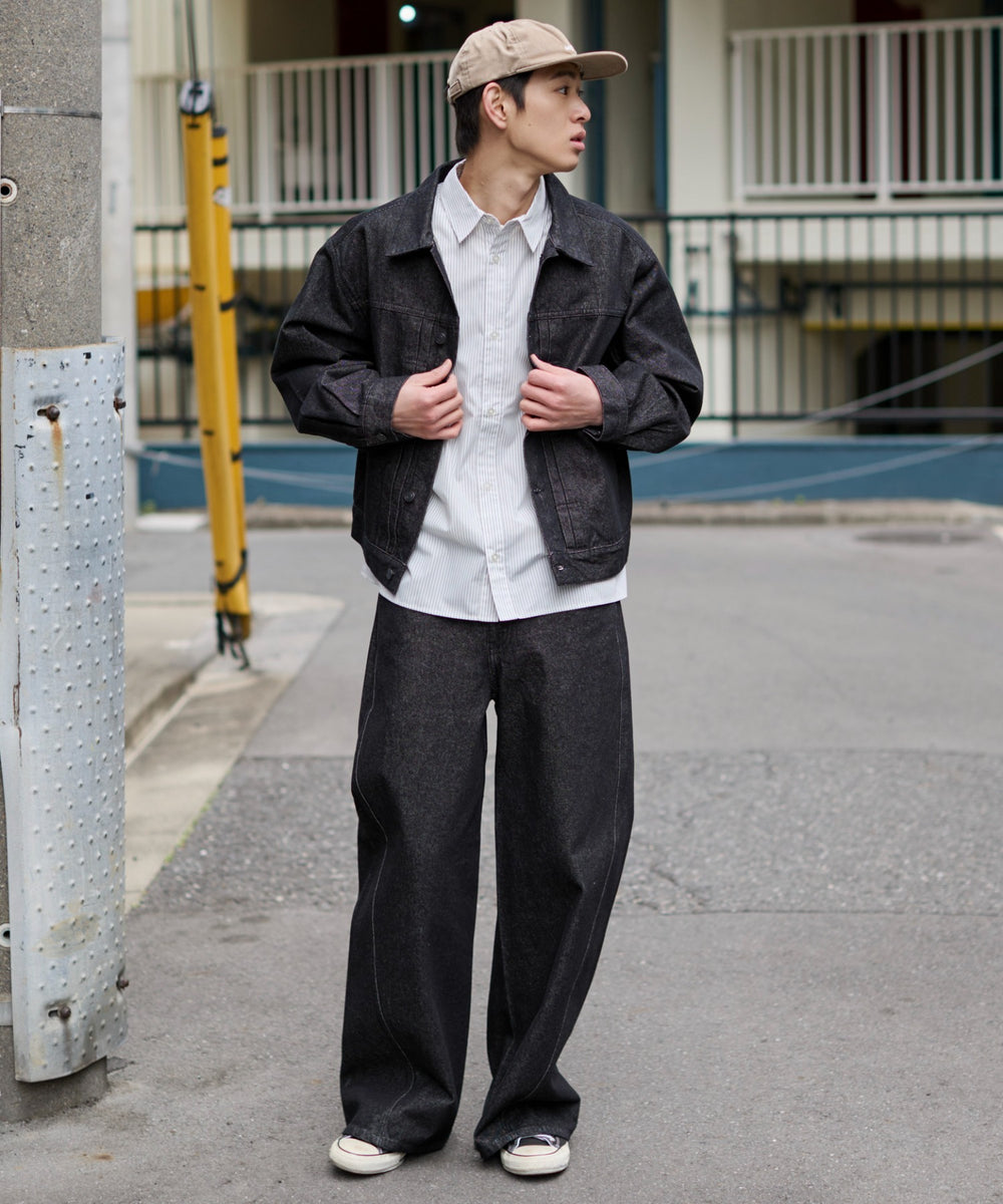 デニムブラック モデル：181cm L着用