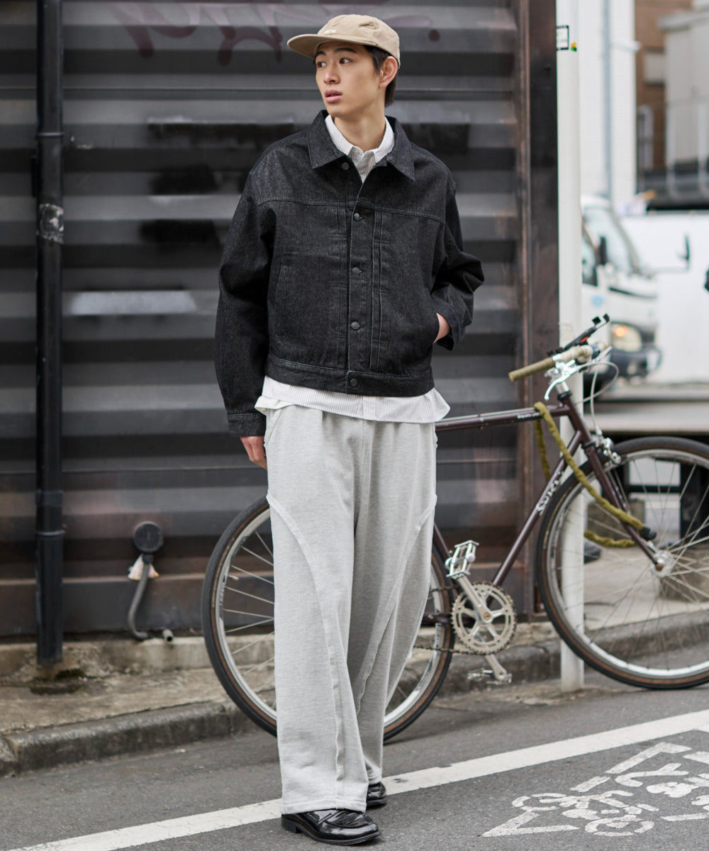 デニムブラック モデル：181cm L着用